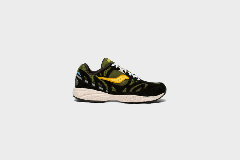Saucony Grid Azura 2000 (Blk/Yel) - 10 Sneakers Saucony Grid Azura 2000 (Blk/Yel) - 10 -shooos shop SauconyGridAzura2000 Blk Yel S70491