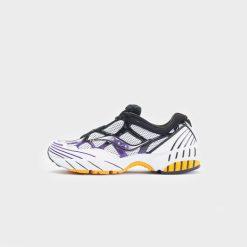 Sneakers Saucony Grid Web (White/Purple/Yellow) - 8