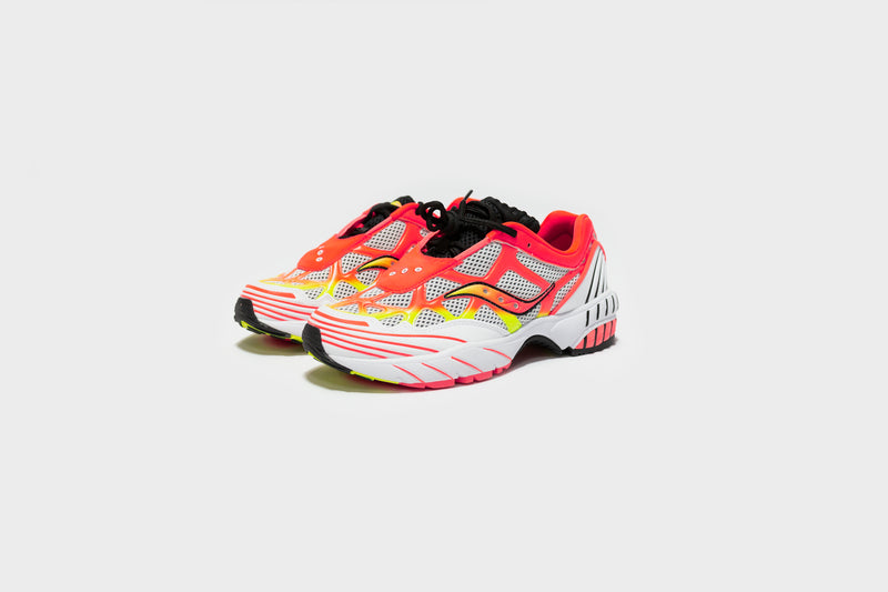 Saucony Grid Web (Wht/Vizred/Citr) - 8 Sneakers Saucony Grid Web (Wht/Vizred/Citr) - 8 -shooos shop