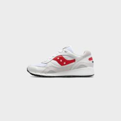 Sneakers Saucony Shadow 6000 Premium (White/Red) - 7 -shooos shop SauconyShadow6000Premium White Red S70668 23 800x