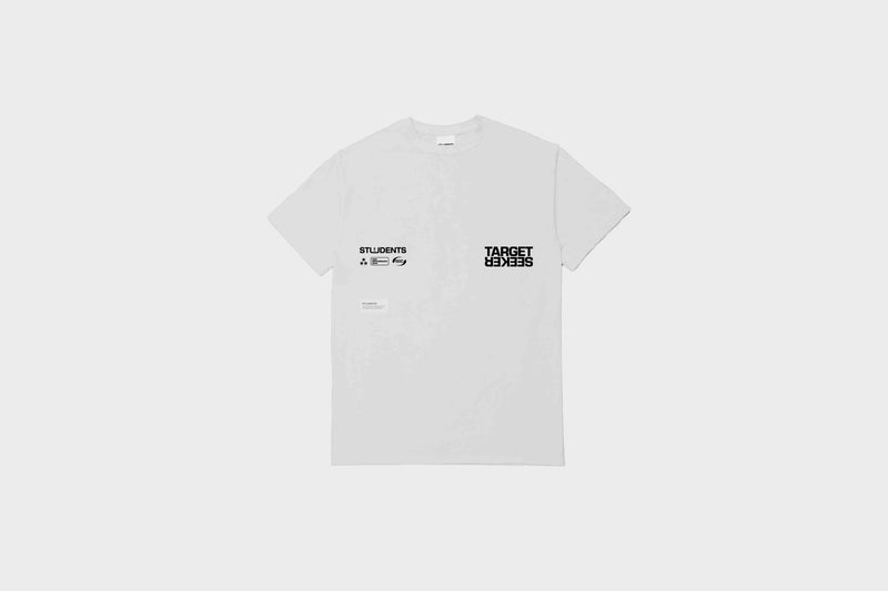 Apparel Students Golf - Target Seeker Tee (White) - S / White 2 Apparel Students Golf - Target Seeker Tee (White) - S / White - Image 2