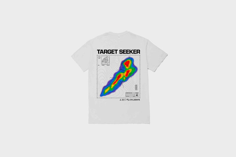Apparel Students Golf - Target Seeker Tee (White) - S / White 1 Apparel Students Golf - Target Seeker Tee (White) - S / White