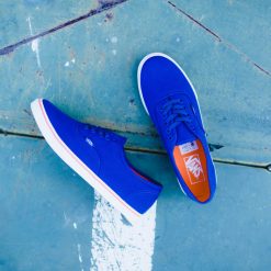 Sneakers WMNS Vans Authentic Lo Pro (Blueprint/Camellia) - 3.5 WMNS -shooos shop Vans Lo BLUEorange 16 800x