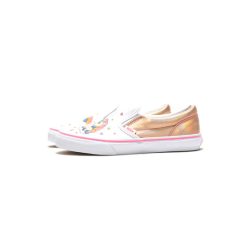Sneakers Vans Unicorn Rainbow Classic Slip-On (Pink Lemonade/True White) - 4.5