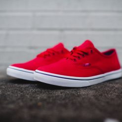 Sneakers WMNS Vans Authentic Lo Pro (Bittersweet/Blueprint) - 5 WMNS -shooos shop Vans low Red 4 800x