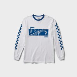 Apparel Vans X Penn Long Sleeve (White) - S