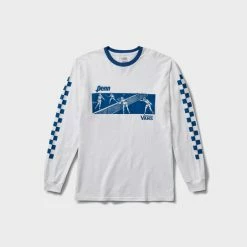 Apparel Vans X Penn Long Sleeve (White) - S