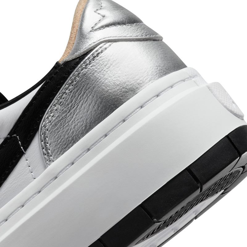 WMNS Air Jordan 1 Elevate Low SE (Metallic Silver/Black-White) - 5W Sneakers WMNS Air Jordan 1 Elevate Low SE (Metallic Silver/Black-White) - 5W -shooos shop WMNSAirJordan1ElevateLowSE MetallicSilver Black White DQ8561