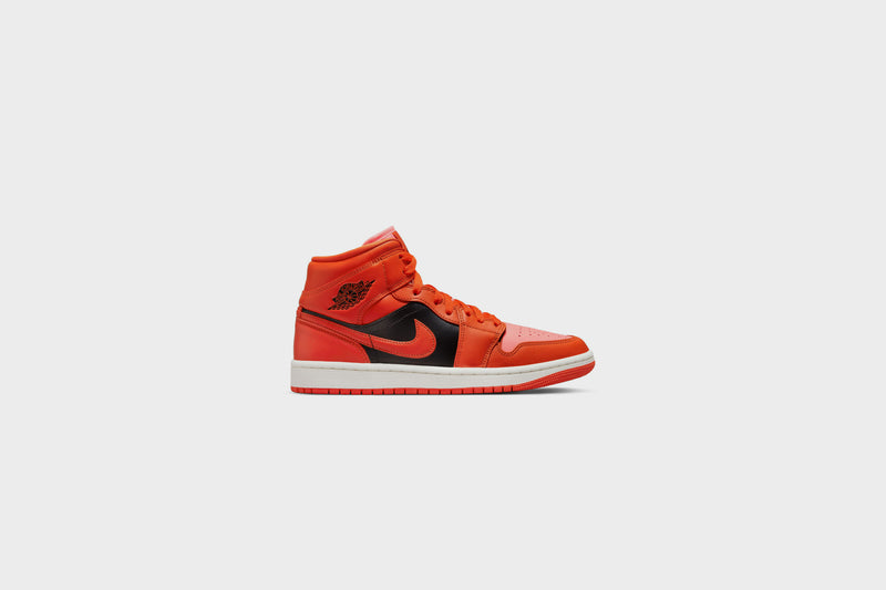 WMNS Air Jordan 1 Mid SE (Crimson Bliss/Rush Orange) - 5W Sneakers WMNS Air Jordan 1 Mid SE (Crimson Bliss/Rush Orange) - 5W -shooos shop WMNSAirJordan1MidSE CrimsonBliss RushOrange DM3381