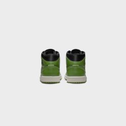 Sneakers WMNS Air Jordan 1 Mid (Black/Altitude Green-Sail) - 5W 5 Sneakers WMNS Air Jordan 1 Mid (Black/Altitude Green-Sail) - 5W -shooos shop WMNSAirJordan1Mid Black AltitudeGreen Sail BQ6472 0316 800x
