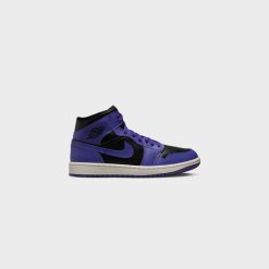 Sneakers WMNS Air Jordan 1 Mid (Black/Dark Concord-Sail) - 6W 3 Sneakers WMNS Air Jordan 1 Mid (Black/Dark Concord-Sail) - 6W -shooos shop WMNSAirJordan1Mid Black DarkConcord Sail BQ6472 0514 800x