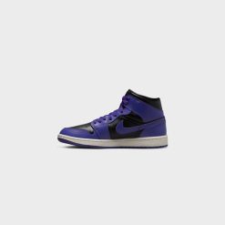 Sneakers WMNS Air Jordan 1 Mid (Black/Dark Concord-Sail) - 6W 4 Sneakers WMNS Air Jordan 1 Mid (Black/Dark Concord-Sail) - 6W -shooos shop WMNSAirJordan1Mid Black DarkConcord Sail BQ6472 0515 800x