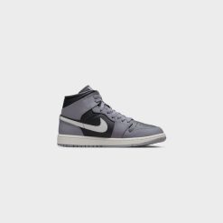 Sneakers WMNS Air Jordan 1 Mid (Cement Grey/Sail-Anthracite) - 5W 2 Sneakers WMNS Air Jordan 1 Mid (Cement Grey/Sail-Anthracite) - 5W -shooos shop WMNSAirJordan1Mid CementGrey Sail Anthracite BQ6472 0223 800x