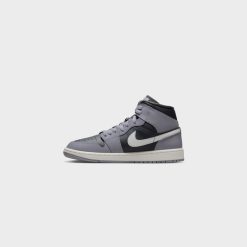 Sneakers WMNS Air Jordan 1 Mid (Cement Grey/Sail-Anthracite) - 5W 4 Sneakers WMNS Air Jordan 1 Mid (Cement Grey/Sail-Anthracite) - 5W -shooos shop WMNSAirJordan1Mid CementGrey Sail Anthracite BQ6472 0225 800x