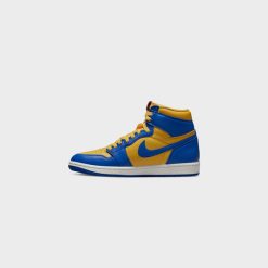 Sneakers WMNS Air Jordan 1 Retro Hi OG (Varsity Maize/Game Royal-Sail) - 5W -shooos shop WMNSAirJordan1RetroHiOG VarsityMaize GameRoyal Sail FD2596 7005 800x