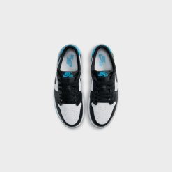Sneakers WMNS Air Jordan 1 Retro Low OG (White/DK Powder Blue-Black) - 5.5 -shooos shop WMNSAirJordan1RetroLowOG White DKPowderBlue Black CZ0775 1047 800x