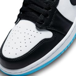 Sneakers WMNS Air Jordan 1 Retro Low OG (White/DK Powder Blue-Black) - 5.5 -shooos shop WMNSAirJordan1RetroLowOG White DKPowderBlue Black CZ0775 1049 800x