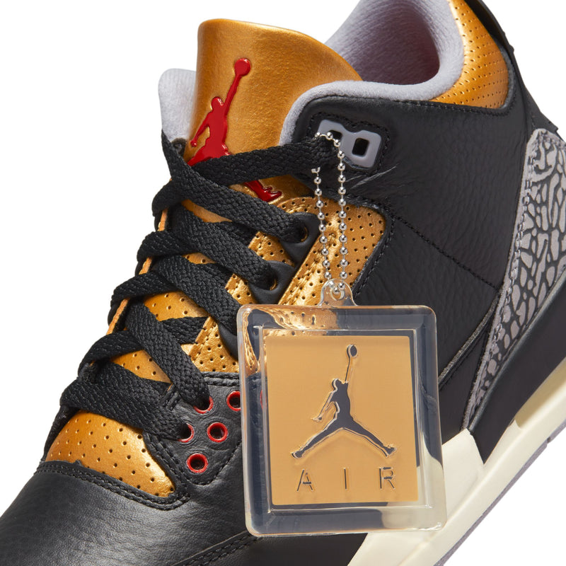 WMNS Air Jordan 3 Retro (Black/Fire Red-Metallic Gold) - 5W Sneakers WMNS Air Jordan 3 Retro (Black/Fire Red-Metallic Gold) - 5W -shooos shop WMNSAirJordan3Retro Black FireRed MetallicGold CK9246