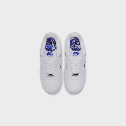 Sneakers WMNS Nike Air Force 1 ‘07 LX (White/White-Hyper Royal-Black) - WMNS 5 -shooos shop WMNSNikeAirForce1 07LX White White HyperRoyal Black CT1990 1007 800x