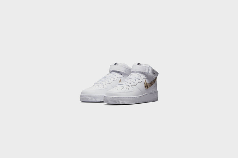 Sneakers WMNS Nike Air Force 1 ‘07 Mid (White/Sanddrift-Black) - 5W 2 Sneakers WMNS Nike Air Force 1 ‘07 Mid (White/Sanddrift-Black) - 5W - Image 2