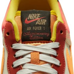 Sneakers WMNS Nike Air Force 1 ‘07 PRM (Habanero Red/Light Curry) - WMNS 5 -shooos shop WMNSNikeAirForce1 07PRM HabaneroRed LightCurry DV4462 60013 800x