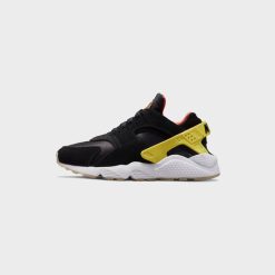 Sneakers WMNS Nike Air Huarache (Black/Yellow Strike-White) - 5W