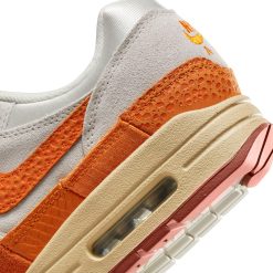 Sneakers WMNS Nike Air Max 1 (Light Bone/Magma Orange) - 5w -shooos shop WMNSNikeAirMax1 LightBone MagmaOrange DZ4709 00111 800x