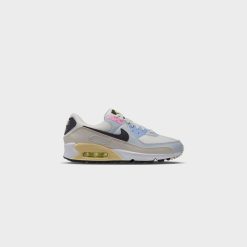 Sneakers WMNS Nike Air Max 90 (Summit White/Black-Light Bone) - 5W -shooos shop WMNSNikeAirMax90 SummitWhite Black LightBone DQ0374 1003 800x