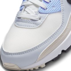 Sneakers WMNS Nike Air Max 90 (Summit White/Black-Light Bone) - 5W -shooos shop WMNSNikeAirMax90 SummitWhite Black LightBone DQ0374 1007 800x
