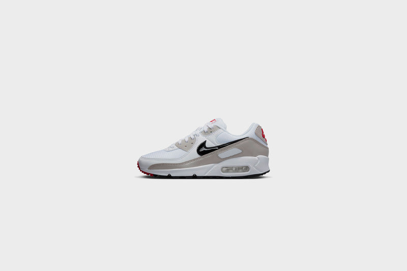 WMNS Nike Air Max 90 (White/Black-LT Iron Ore) - 5w Sneakers WMNS Nike Air Max 90 (White/Black-LT Iron Ore) - 5w -shooos shop WMNSNikeAirMax90 White Black LTIronOre DX0116