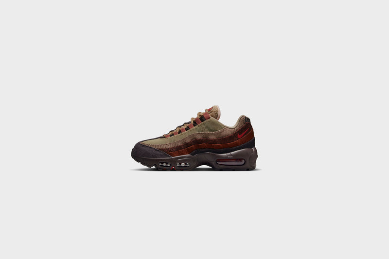 Sneakers WMNS Nike Air Max 95 (Brown Basalt/University Red) - WMNS 5 1 Sneakers WMNS Nike Air Max 95 (Brown Basalt/University Red) - WMNS 5