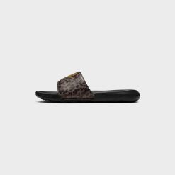 Sneakers WMNS Nike Victori One Slide Print (Archaeo Brown/Metallic Gold) - 5 WMNS