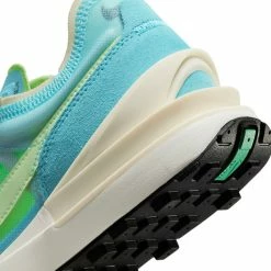 Sneakers WMNS Nike Waffle One (Bleached Aqua/Lime Glow) - 5 WMNS -shooos shop WMNSNikeWaffleOne BleachedAquaLimeGlow DC2533 401 2 800x