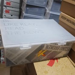 China&Sport Anta KT4 "EAST BAY TIMES" Klay Thompson Newspaper Basketball Sneakers Limited Released