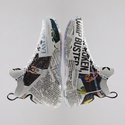 China&Sport Anta KT4 "EAST BAY TIMES" Klay Thompson Newspaper Basketball Sneakers Limited Released -shooos shop anta kt4 klay thompson newspaper 4