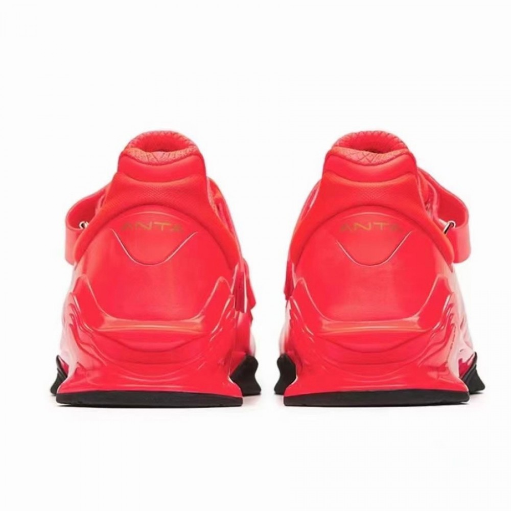 Anta 2022 New Style China National Team Men's Weightlifting Match Shoes China&Sport Anta 2022 New Style China National Team Men's Weightlifting Match Shoes -shooos shop anta weightlifting 001 01