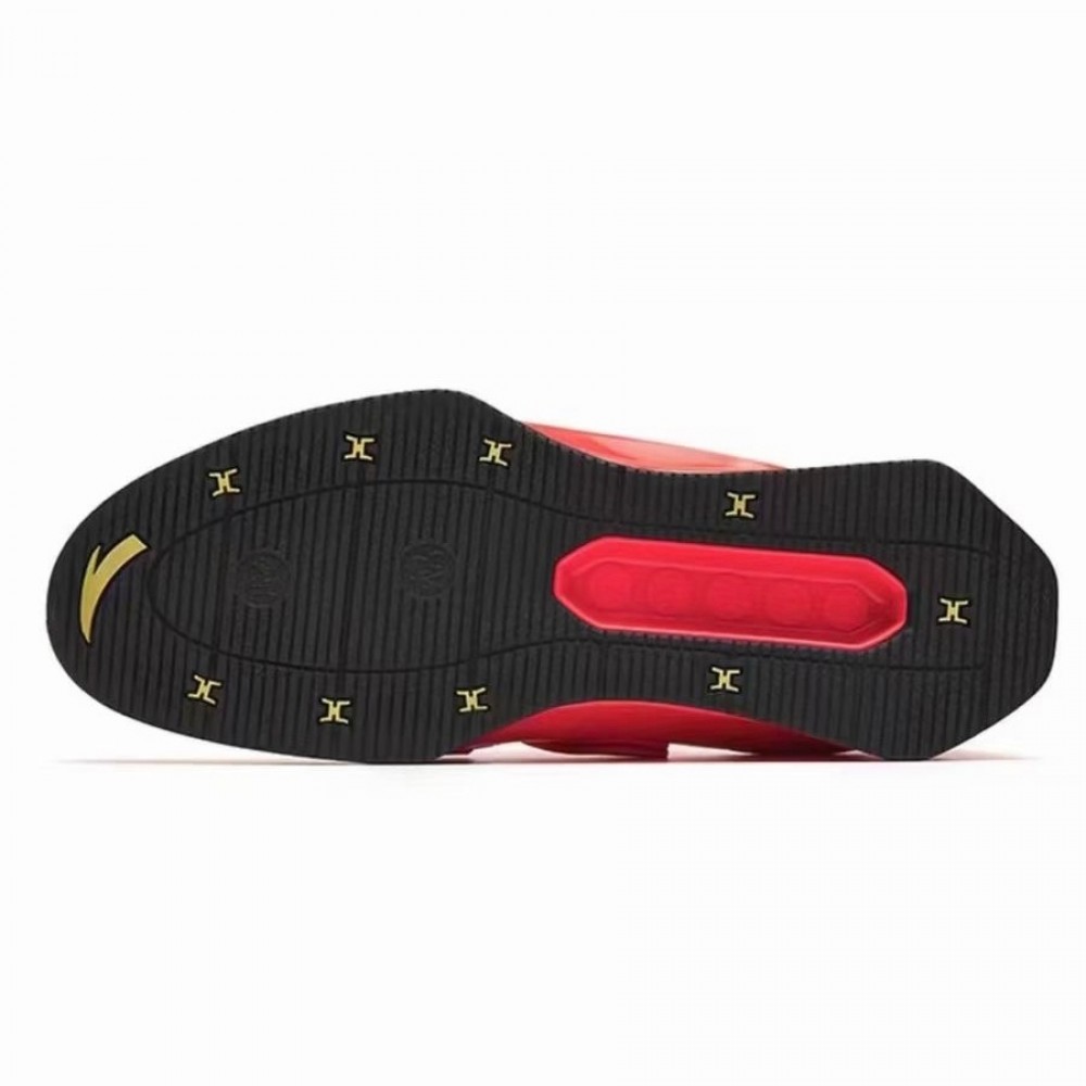 Anta 2022 New Style China National Team Men's Weightlifting Match Shoes China&Sport Anta 2022 New Style China National Team Men's Weightlifting Match Shoes -shooos shop anta weightlifting 001 02
