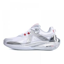 China&Sport PEAK 2021 PEAK-TAICHI 3.0 Pro Smart Running Shoes - White/Silver