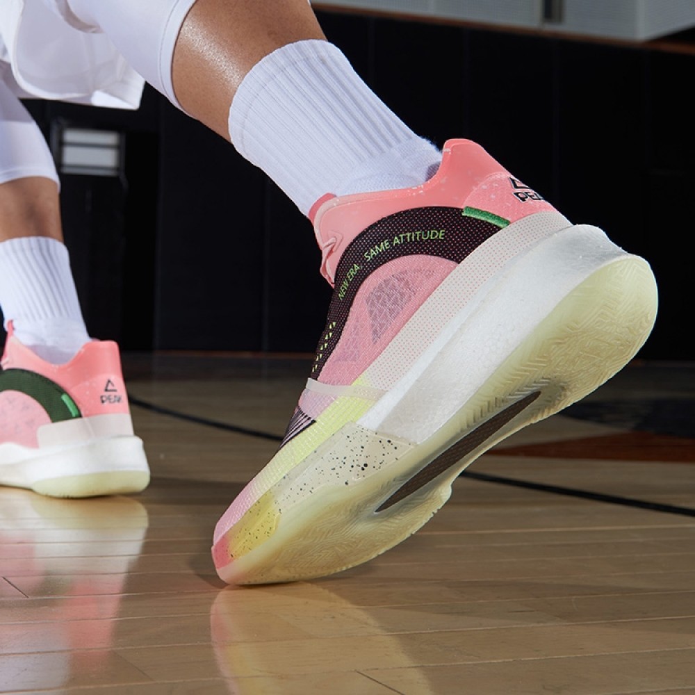 PEAK-Taichi 2021 Andrew Wiggins Attitude "PEACH" Basketball Shoes China&Sport PEAK-Taichi 2021 Andrew Wiggins Attitude "PEACH" Basketball Shoes -shooos shop e11737a 3 1