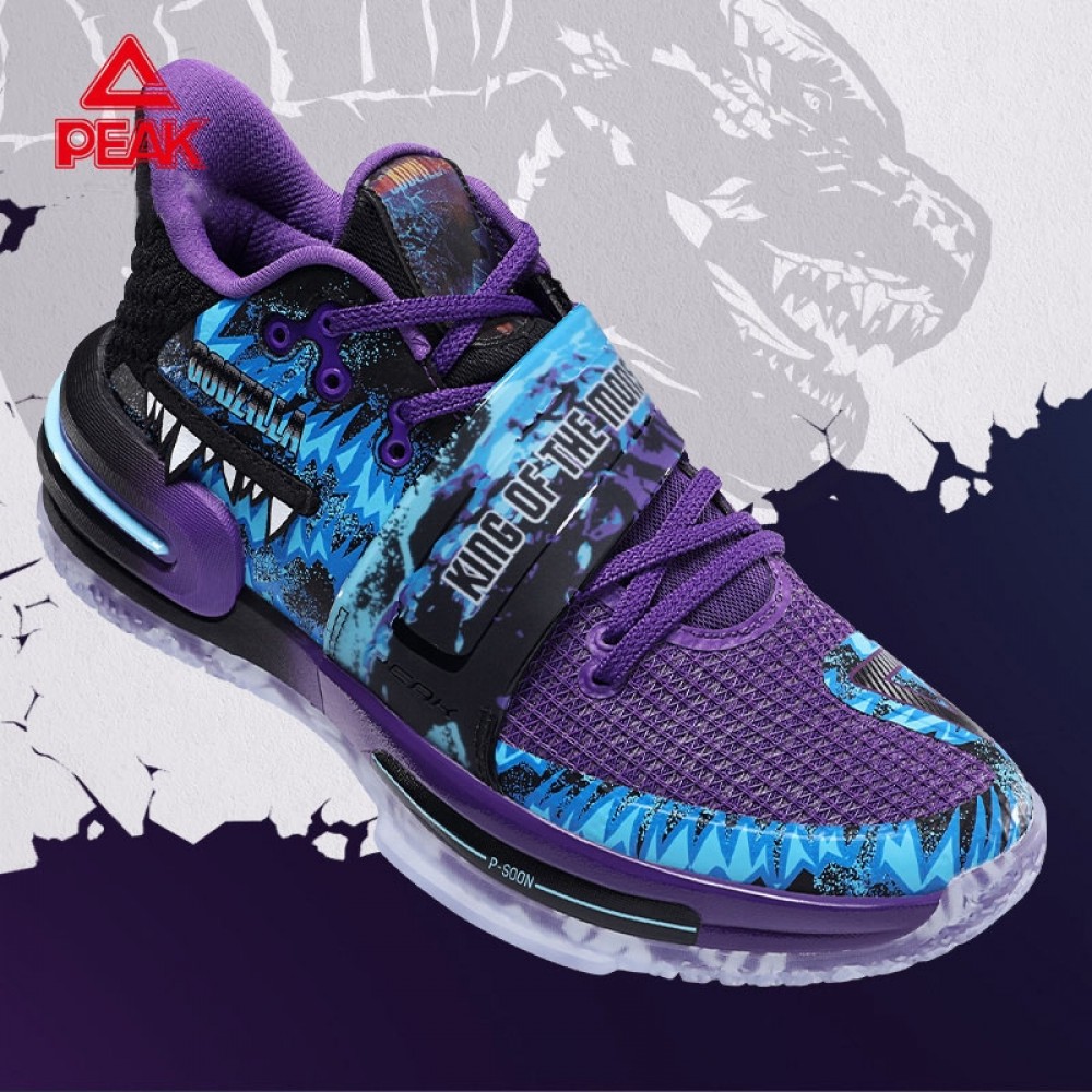 China&Sport PEAK 2021 Flash 2.0 X GODZILLA Basketball Sneakers 2 China&Sport PEAK 2021 Flash 2.0 X GODZILLA Basketball Sneakers - Image 2