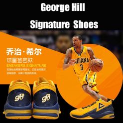 China&Sport Peak Lightning II George Hill Indiana Pacers Signature Basketball Shoes -shooos shop e41053a george hill
