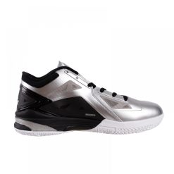 China&Sport Peak Lightning II Professional Basketball Shoes - Black/Silver -shooos shop e41053a silver black 3