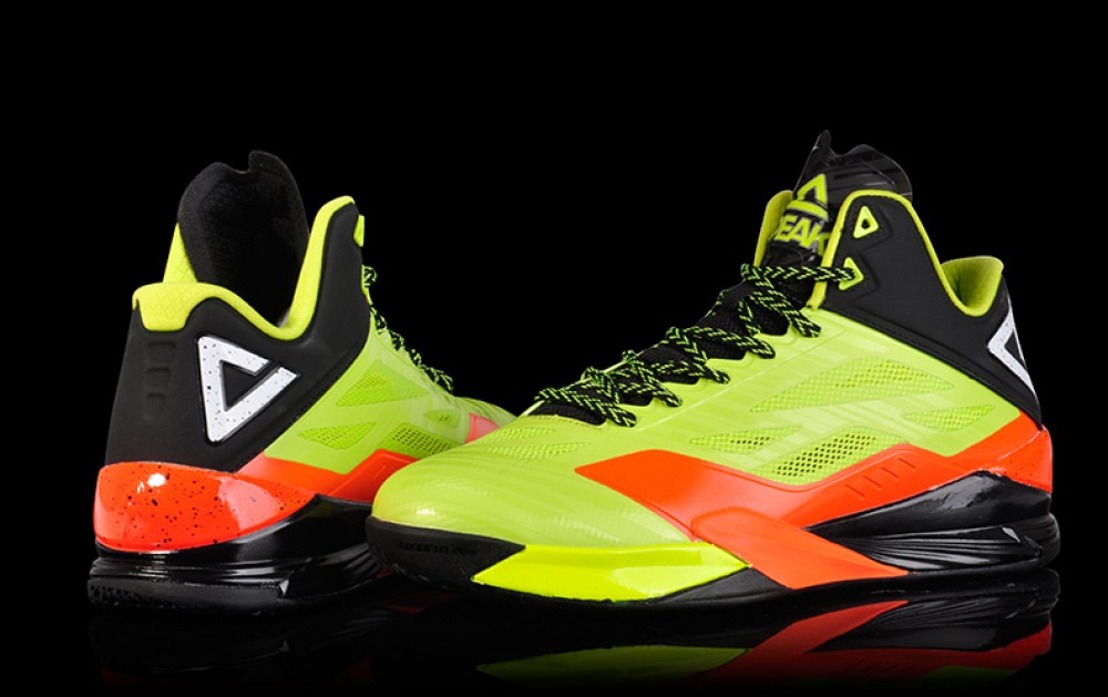 Peak 2016 Spring New Lightning IV Professional Basketball Shoes - Green/Black China&Sport Peak 2016 Spring New Lightning IV Professional Basketball Shoes - Green/Black -shooos shop e61053a 18