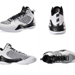 China&Sport Peak Louis Williams 2017 NBA Basketball Shoes - White/Black