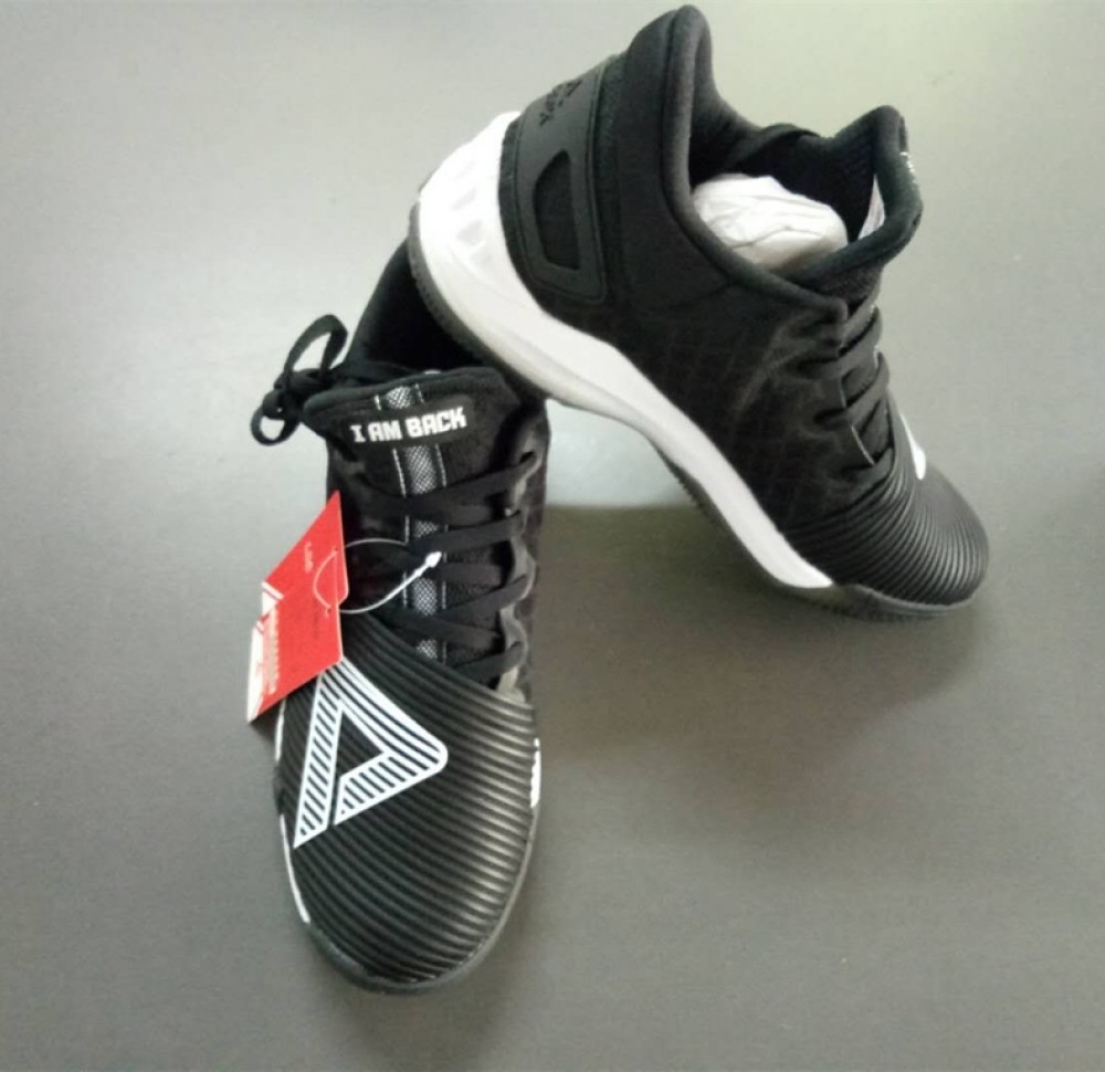 2018 New Peak Monster George Hill NBA Men's Basketball Sneakers - Black China&Sport 2018 New Peak Monster George Hill NBA Men's Basketball Sneakers - Black -shooos shop e82041a black