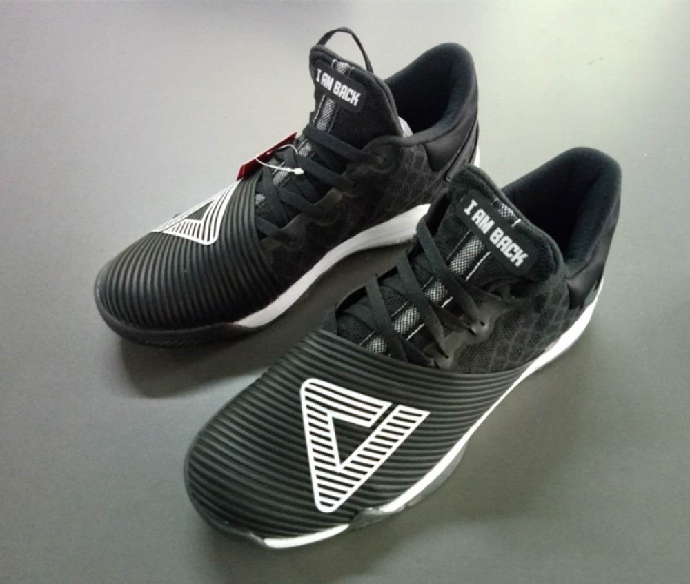 2018 New Peak Monster George Hill NBA Men's Basketball Sneakers - Black China&Sport 2018 New Peak Monster George Hill NBA Men's Basketball Sneakers - Black -shooos shop e82041a black 1