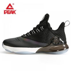 China&Sport Peak Tony Parker VI 6 Men's Professional Basketball Sneakers -shooos shop e83323a black
