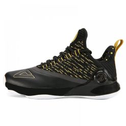 China&Sport Peak 2018 Tony Parker 6 VI Men's Professional Basketball Shoes - Black/Gold