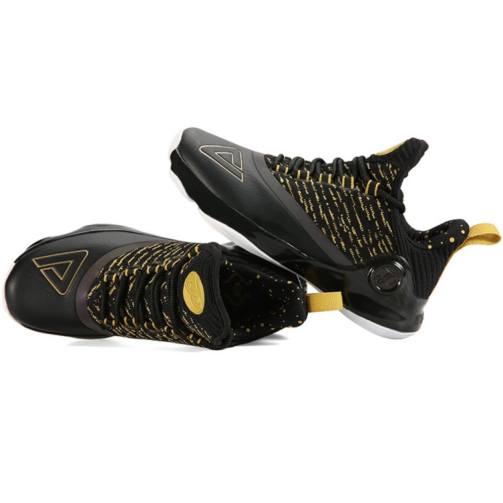 China&Sport Peak 2018 Tony Parker 6 VI Men's Professional Basketball Shoes - Black/Gold 3 China&Sport Peak 2018 Tony Parker 6 VI Men's Professional Basketball Shoes - Black/Gold - Image 3