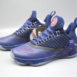 China&Sport Peak 2018 Tony Parker 6 VI Men's Professional Basketball Shoes - Blue -shooos shop e83323a blue 6